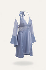 Lace Satin Cami Set — side view
