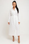 Belted Shirt Dress