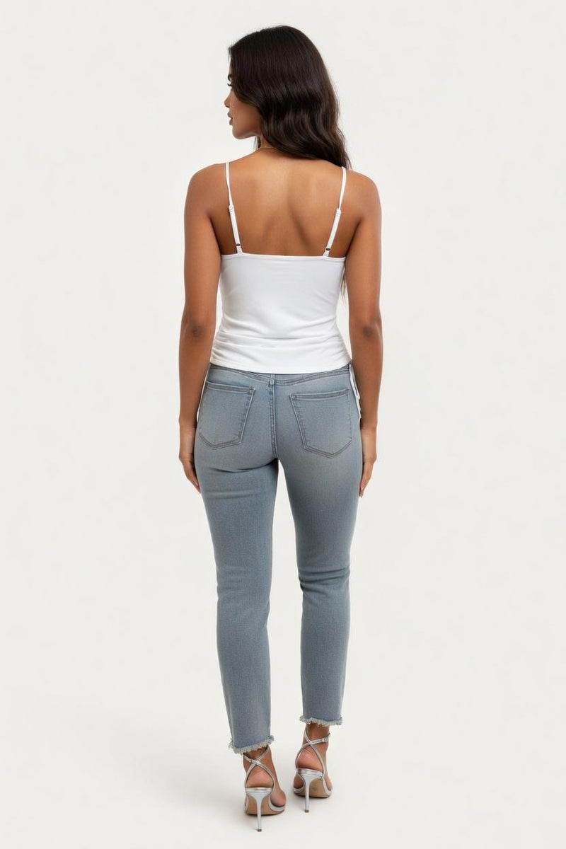 Deep V Cami Top — back view