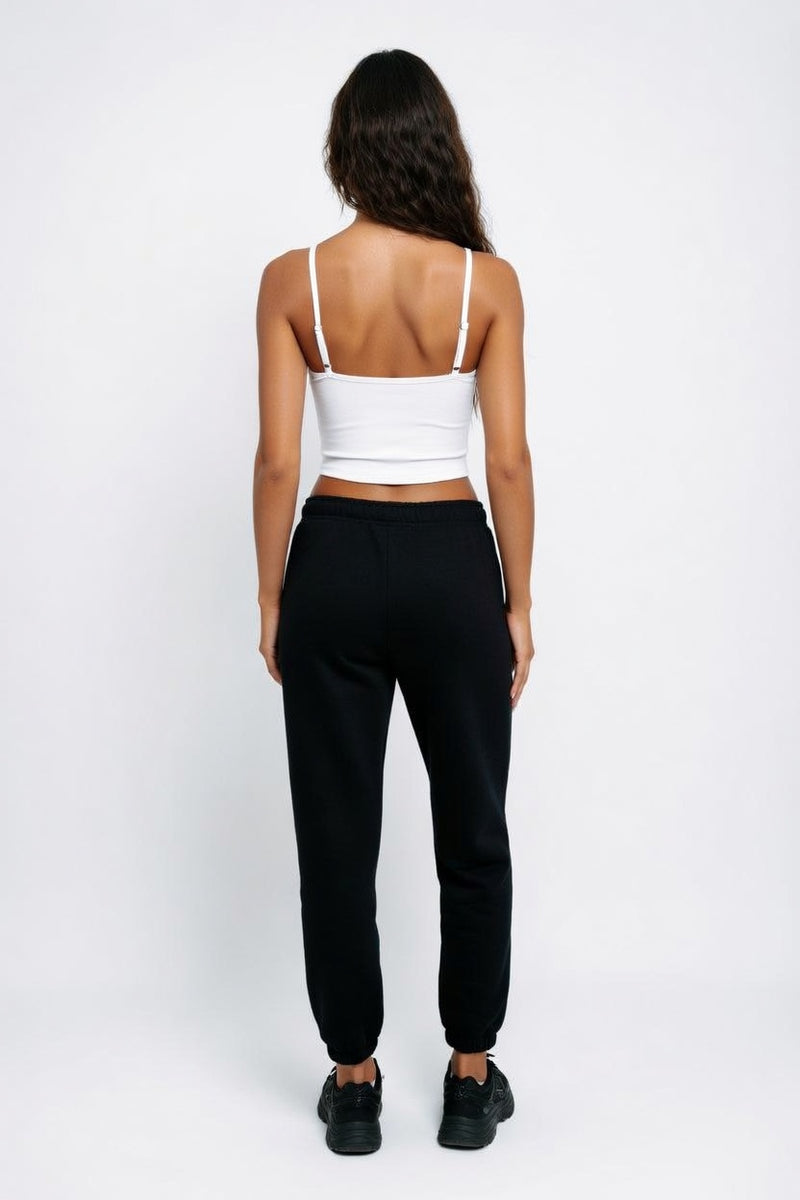 Slim Ribbed Vest Top — back view