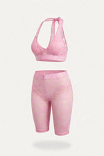 Halter Co-ord Set — side view