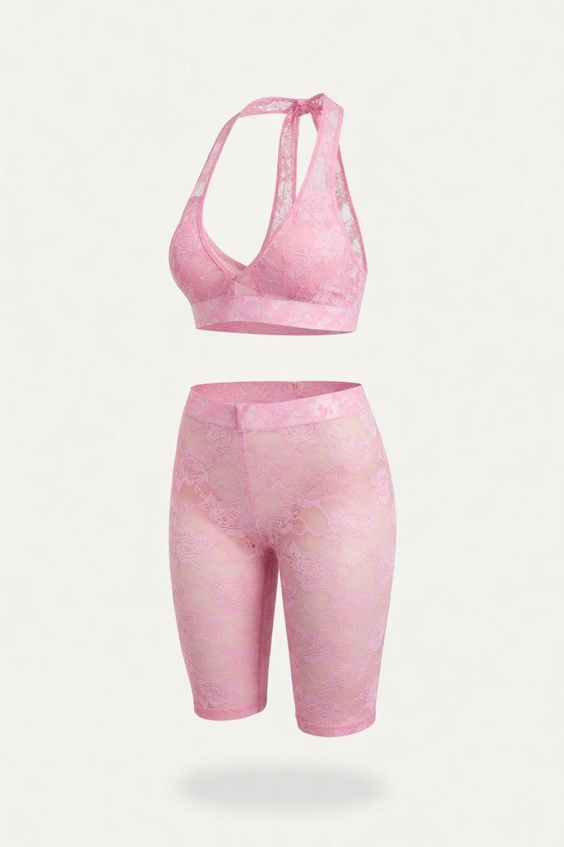 Halter Co-ord Set — side view