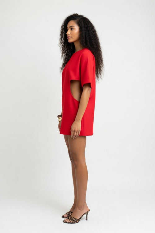 Bodycon Mini Dress — side view