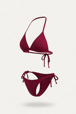 Solid Two-Piece Bikini — side view