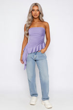 Tassel Tube Top — front view