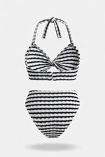 Contrast Bikini Set — back view