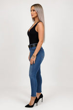 Knitted V-Neck Vest — side view