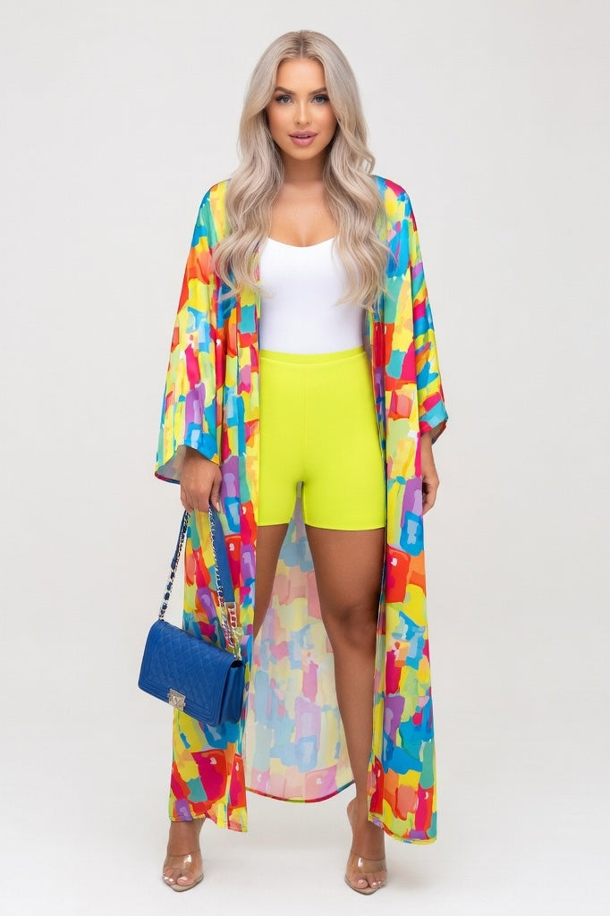 Cardigan Co-ord Set — Yellow