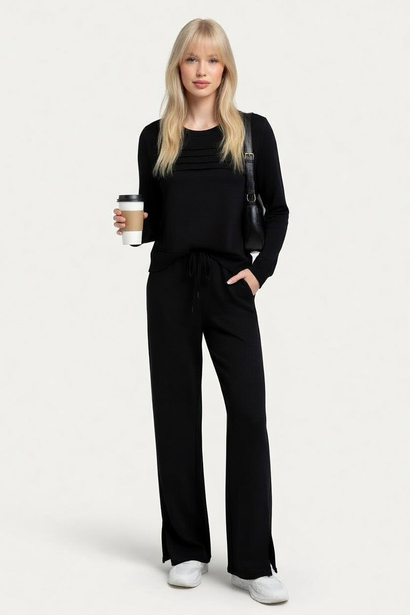 Tailored Co-Ord Set — Dark Blue