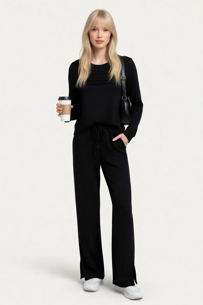 Tailored Co-Ord Set — Dark Blue