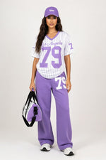 Digital Print Co-ord Set — Light Purple