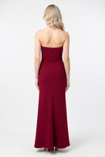 Multi-Strap Bandage Midi Dress — back view