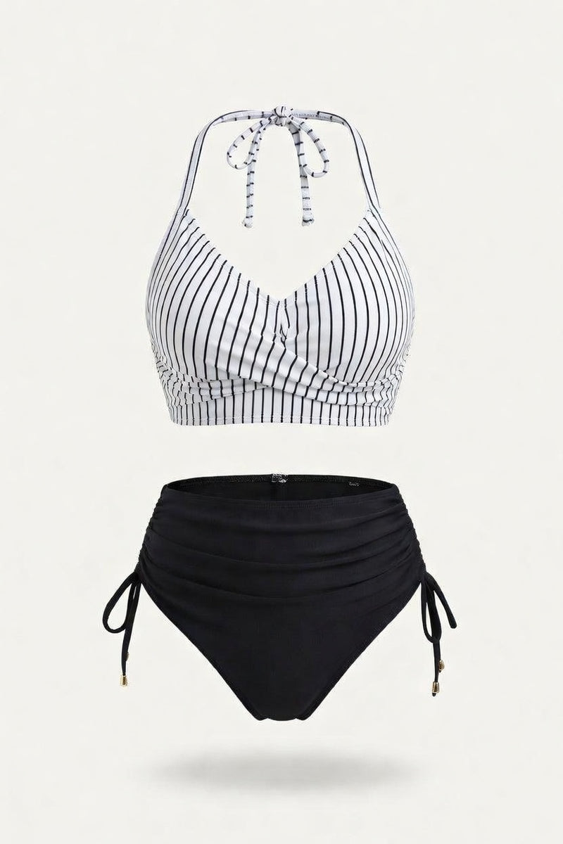Drawstring Bikini Set — front view