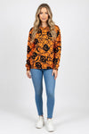 Halloween Print Sweatshirt