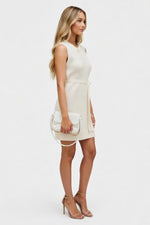 Round Neck Knitted Dress — side view