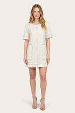 Casual Dress with Pocket Detail — front view