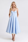 Mesh Double Layer Halter Dress