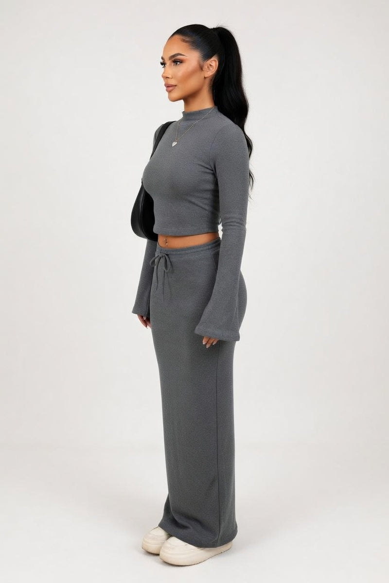 Lace-Up Co-Ord Set — side view