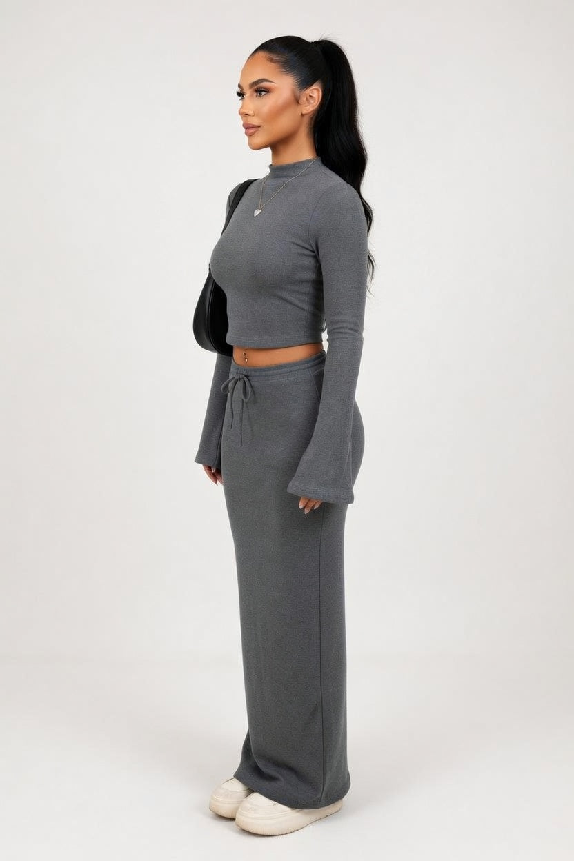 Lace-Up Co-Ord Set — side view