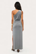 Front Split Maxi Skirt — back view