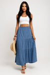 Pleated Mini Skirt