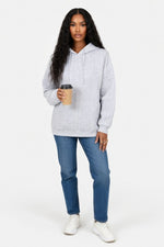 Letter Sweatshirt — Grey