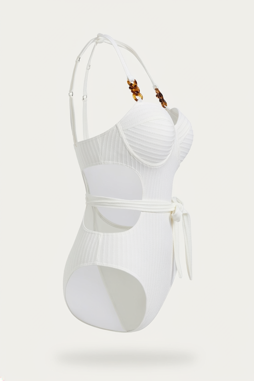 Backless One-Piece Swimsuit