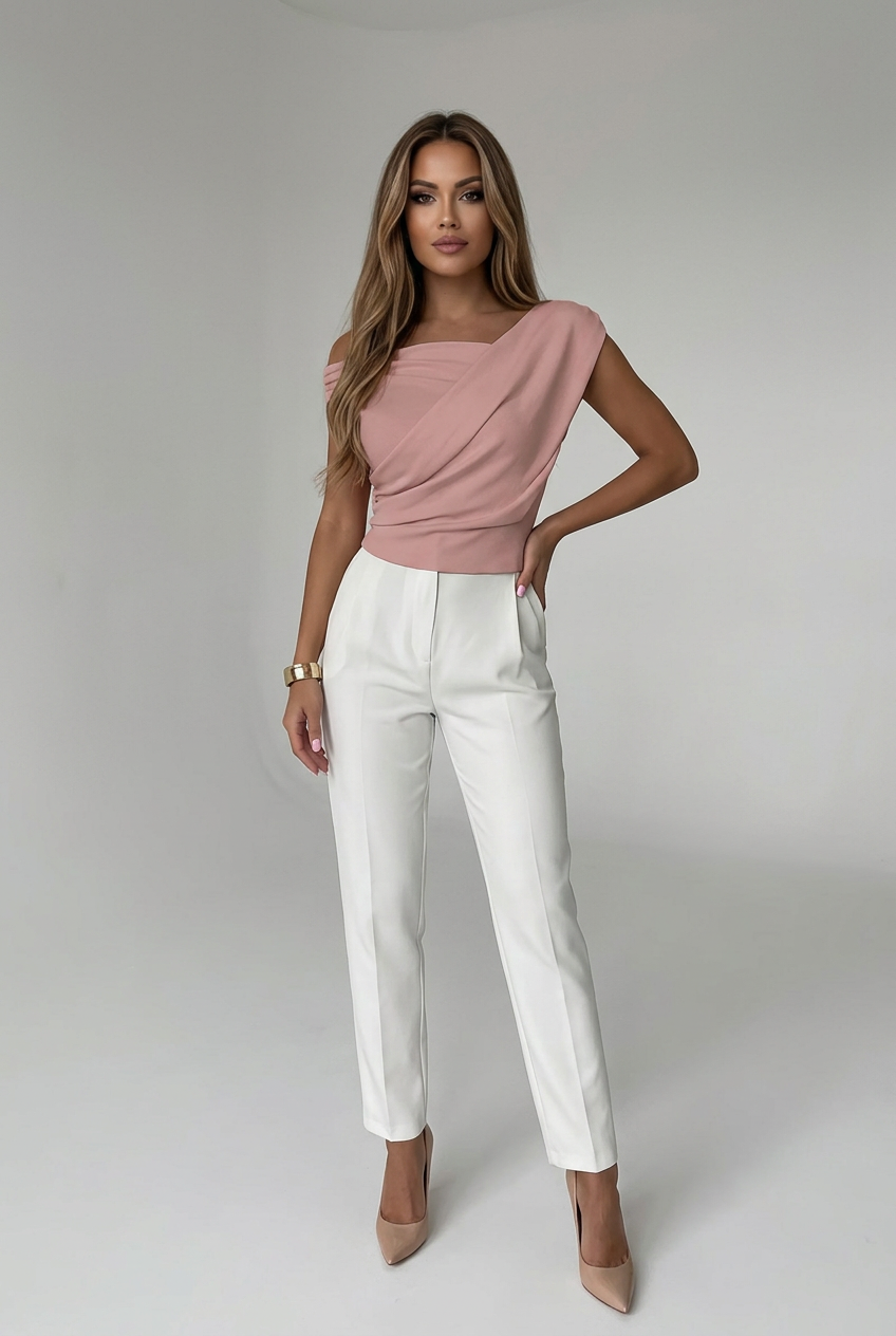 Asymmetric Collar Top-3