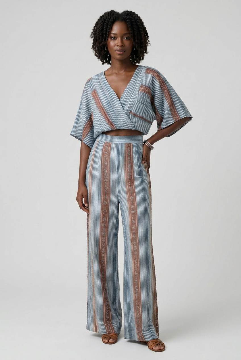 Striped Co-ord Set