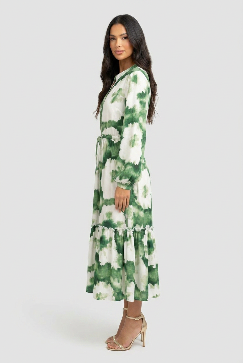 Tie-Waist Shirt Dress