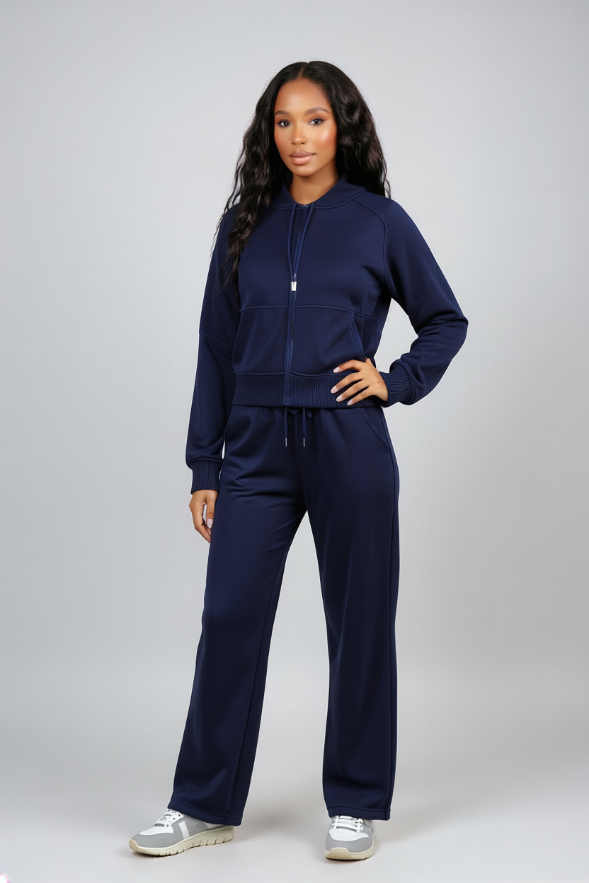 Zip Front Tracksuit Co-ord-4