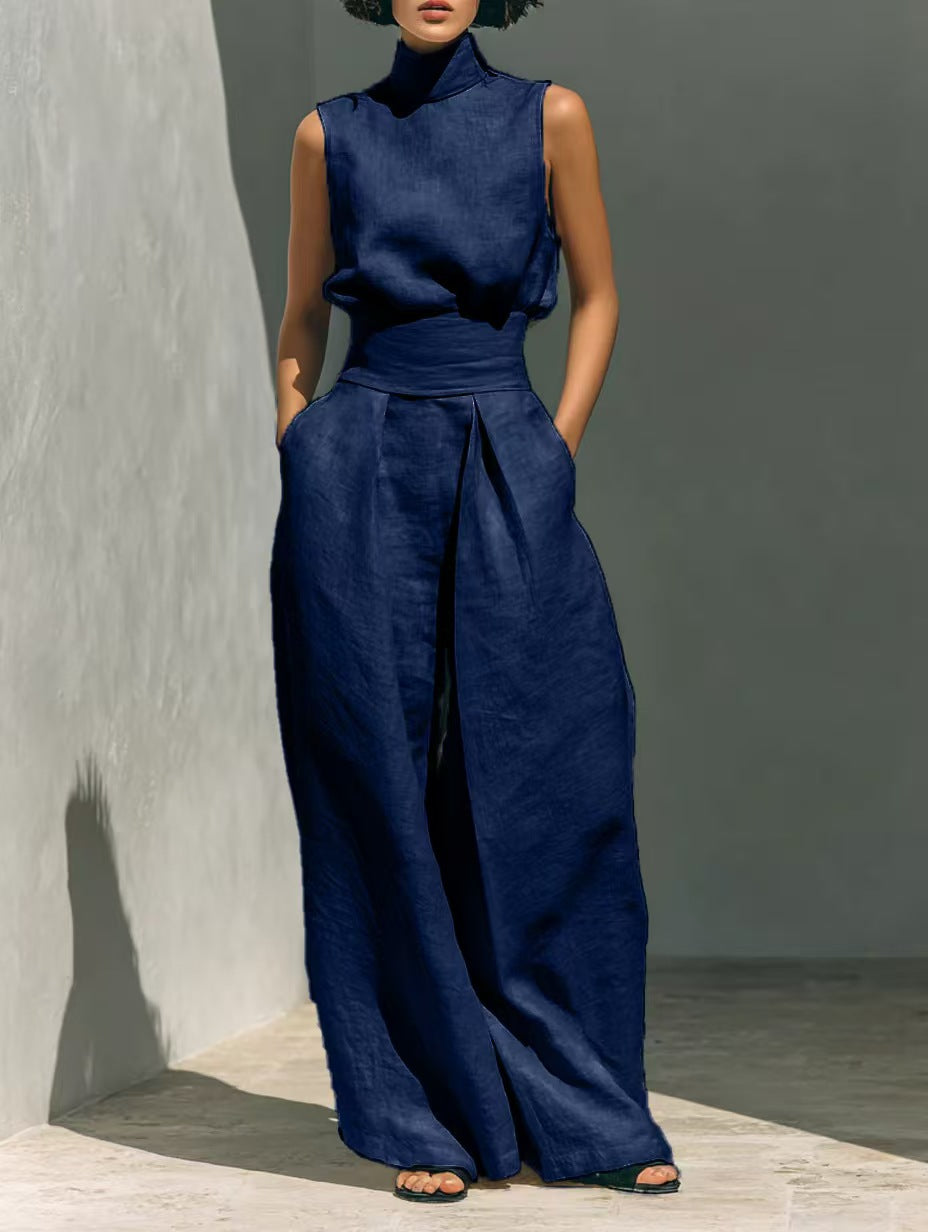 Sleeveless Top & Wide-Leg Trouser Set — Image 13