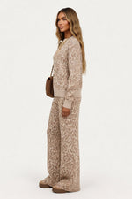 Leopard Print Co-ord Set — side view