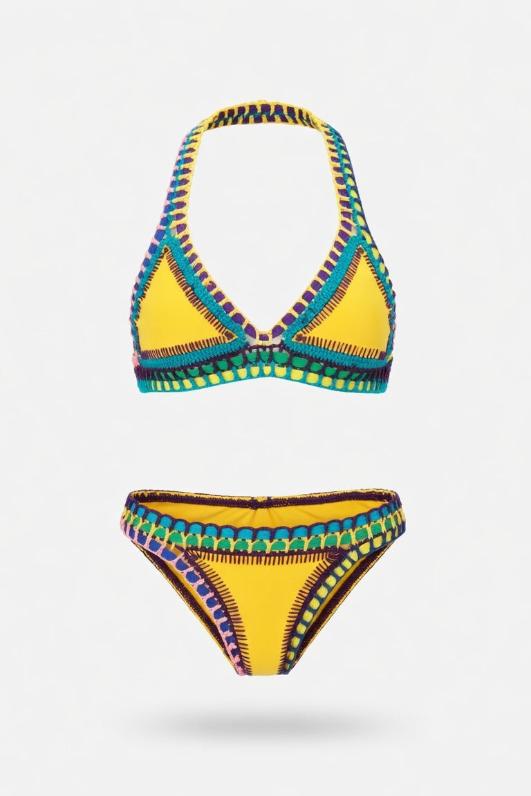 Crochet Bikini Set — Yellow
