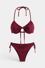Split Bikini Set — front view