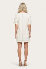 Casual Dress with Pocket Detail — back view