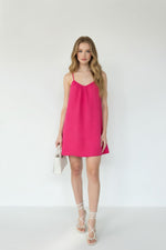 Halter Mini Dress — front view