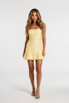 Sequin Halter Mini Dress