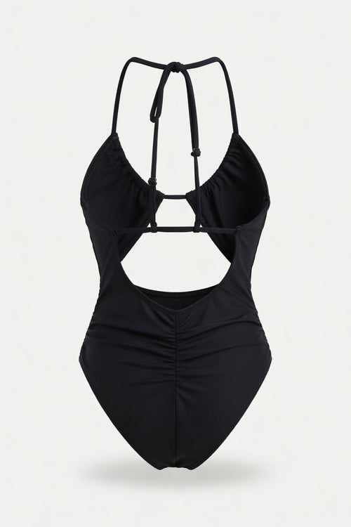 Sculpting One-Piece Swimsuit — back view