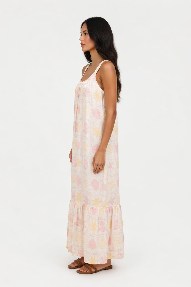Halter Slip Dress — side view