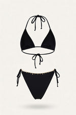 High Waist Bikini Set — back view