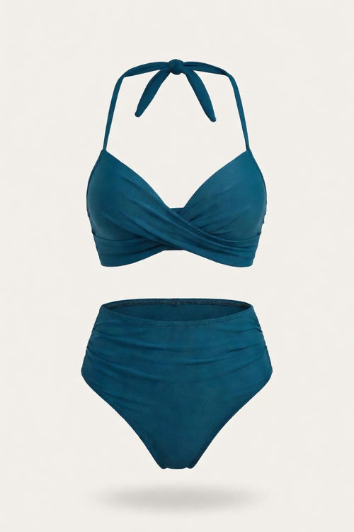 Split Bikini Set — Floral