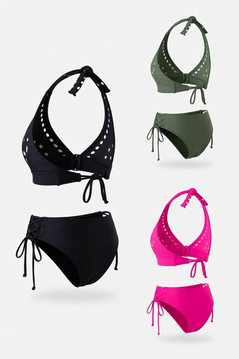 Halter Bikini Set — side view