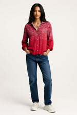 Printed Cotton-Blend Shirt — Vintage 5