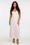 Floral Halter Swing Dress
