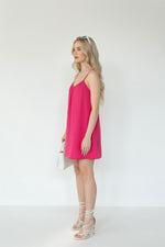 Halter Mini Dress — side view