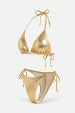 Lace-Up Bikini Set — side view