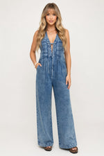 Sleeveless Jumpsuit — front view