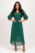 Bodycon Mini Dress — Green