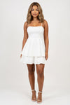 Backless Halter Mini Dress